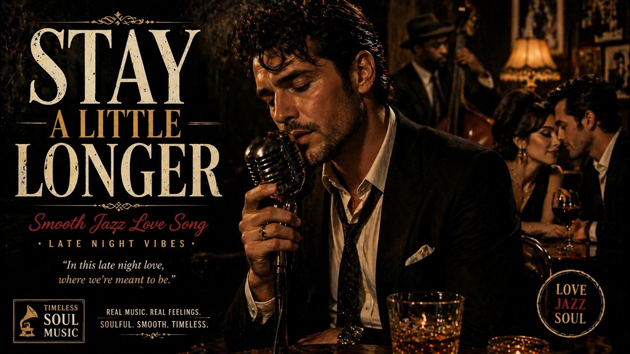 Stay A Little Longer – Smooth Jazz Love Song (Late Night Vibes