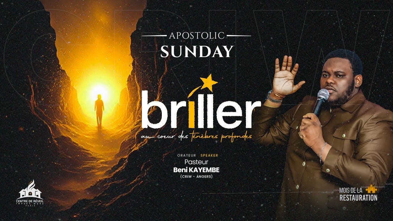 Briller dans les ténèbres profondes | Pasteur Beni KAYEMBE | CULTE DOMINICAL