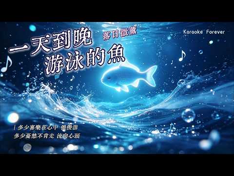 『超好聽♪』一天到晚游泳的魚 - 落日微薰 (魚兒 魚兒 魚兒水中游)