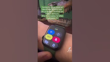 24 hours later of testing low power mode on Watch OS 9 #watchos9 #lowpowermode #applewatch