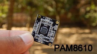 PAM 8610 PAM8610 Stereo Digital Power Amplifier Class D 2x15W Tegangan 12V