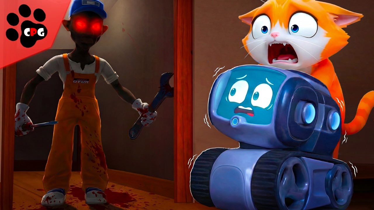 ¡Sparky tiene un ACOSADOR TERRORÍFICO! (I Am Cat VR)