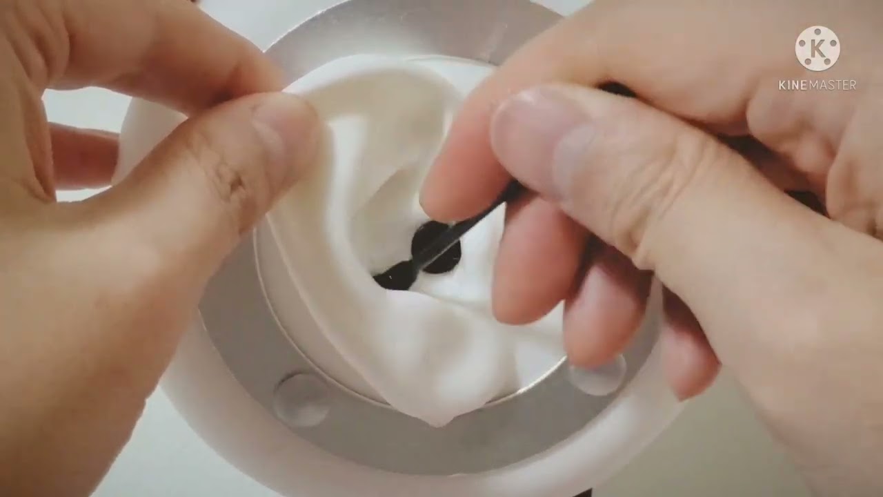 両耳編集ver.耳介の溝を濡れ綿棒でオイルマッサージ/both ear cleanings/바이노럴마이크/brain tingling[no talking]