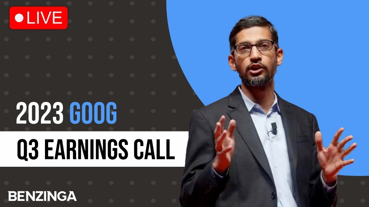 WATCH LIVE Google Q3 Earnings Call GOOG YouTube