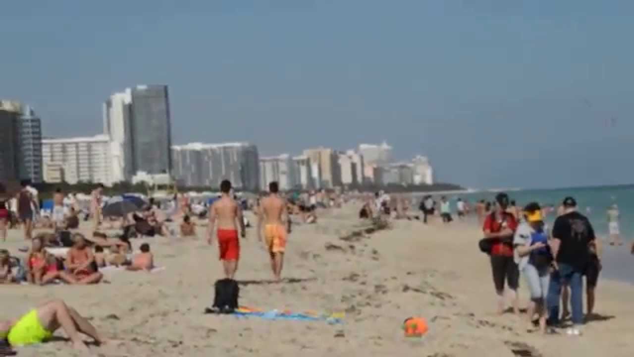 South Beach, Miami Florida- january 2014 - YouTube
