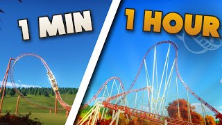 1 Min vs 10 Min vs 1 Hour (Intamin Blitz) -Planet coaster-