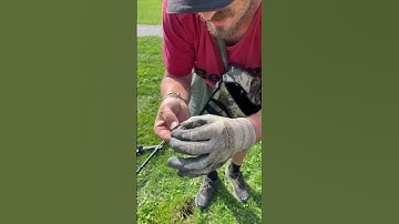 Nokta Legend digs a  Silver ring!! #noktamakrolegend #jewellery #sterling