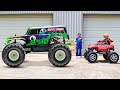 Kids Pretend Play: MAGIC Mechanic Turns Toys into POWER WHEELS!? | Videos for Kids