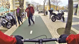 The Most Dangerous Bike Lane in Lisbon
