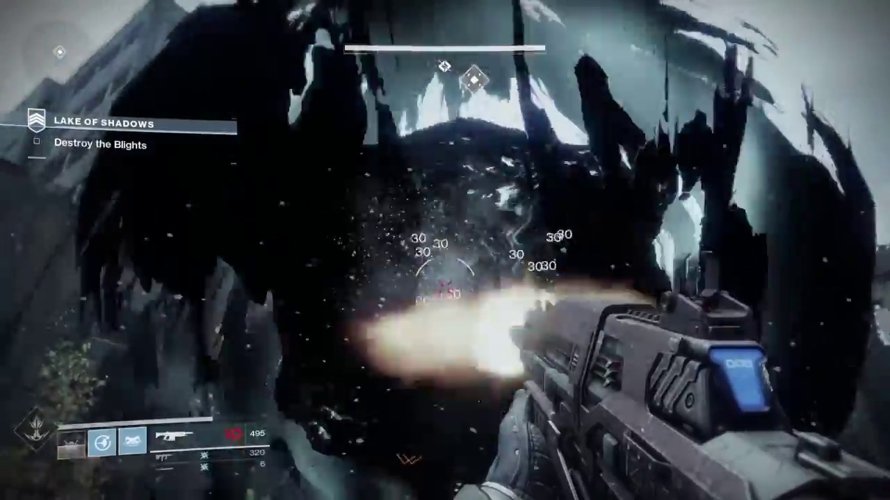 I definitely need to go to aim school - Destiny 2 - Vanguard Strikes Playlist - Lake Of Shadows