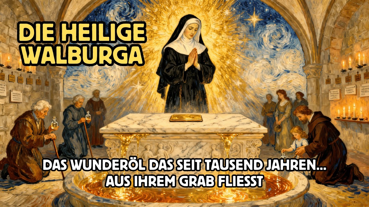 25. Februar - Die Heilige Walburga: Das Wunderöl Das Seit Tausend Jahren aus Ihrem Grab Fließt
