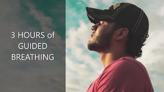 NO ADS | 3 hours of guided breathing, breathing technique, box breathing, reduce stress ASAP.