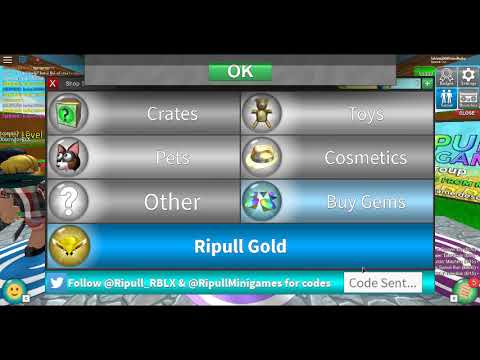 Ripull Minigames Codes May 2020