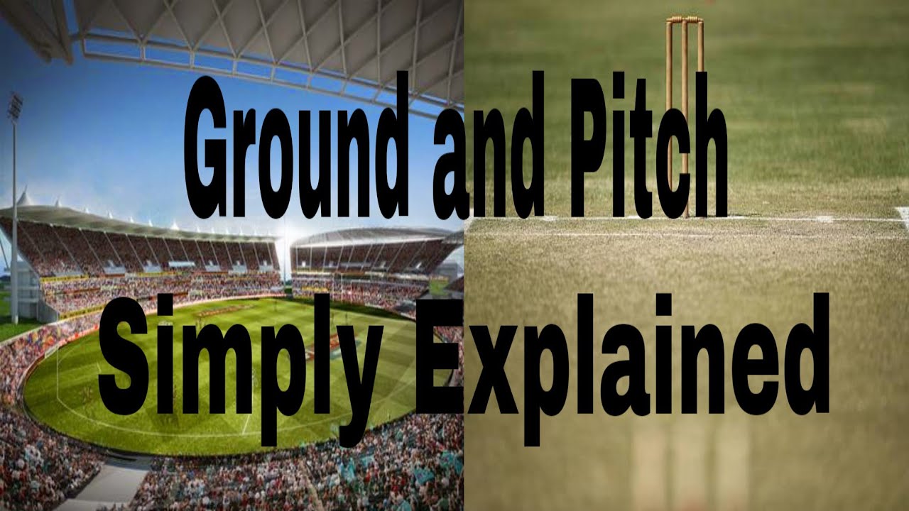 Cricket ground and pitch Simply explained Part 1 YouTube