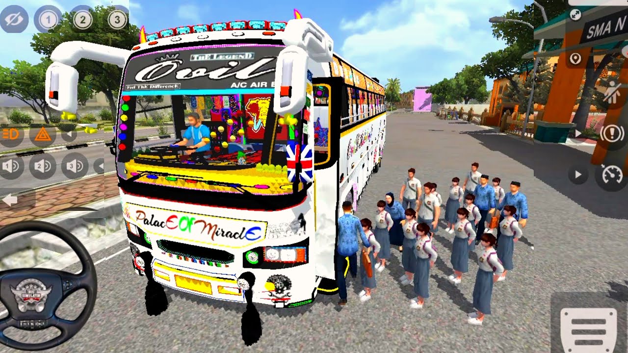 💥Bus Simulator Best Commonclub Full Lighting New Solo Mod Map Offroad Gameplay Video