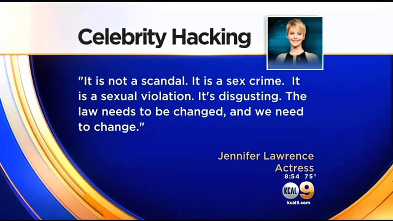 Actress Jennifer Lawrence Addresses Stolen Nude Photos