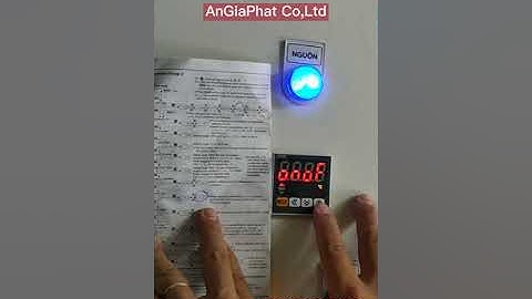 Hướng Dẫn Cài Đặt Màn Hình Nhiệt Độ TC4S Nhận Cảm Biến Nhiệt Độ PT100 | An Gia Phát - Cần Thơ