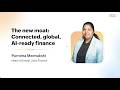 Connected, Global AI-ready Finance - Purnima Meenakshi