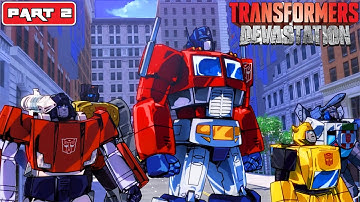 Megatron - Transformers Devastation Gameplay Walkthrough - NO Commentary - PART 2