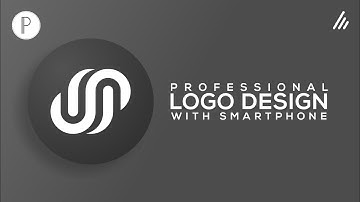 Logo Design Pixellab - monogram logo design - How to Design professional logo on Pixellab