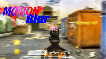 Motion blur effect in call of duty. #motionblur #rsmb #shorts