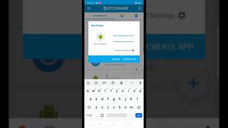 How to make a internet connection error /connected app In Sketchware