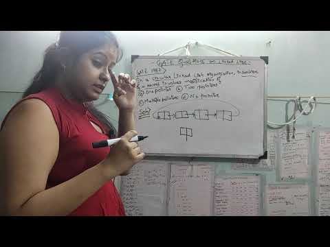 Gate (1987) question on Linked List. #linkedlist #gate #sudeshna