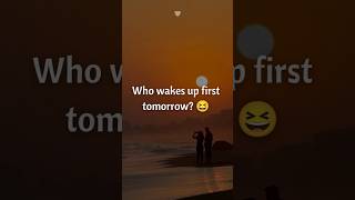 Night Owl  Vs Early Bird   Who Wakes Up First In Your Relationship  shorts   longdistancelove