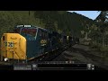 Train Simulator 2020 - [EMD SD70MAC] - CSX On Maria's Pt 2-SG016 - 4K UHD