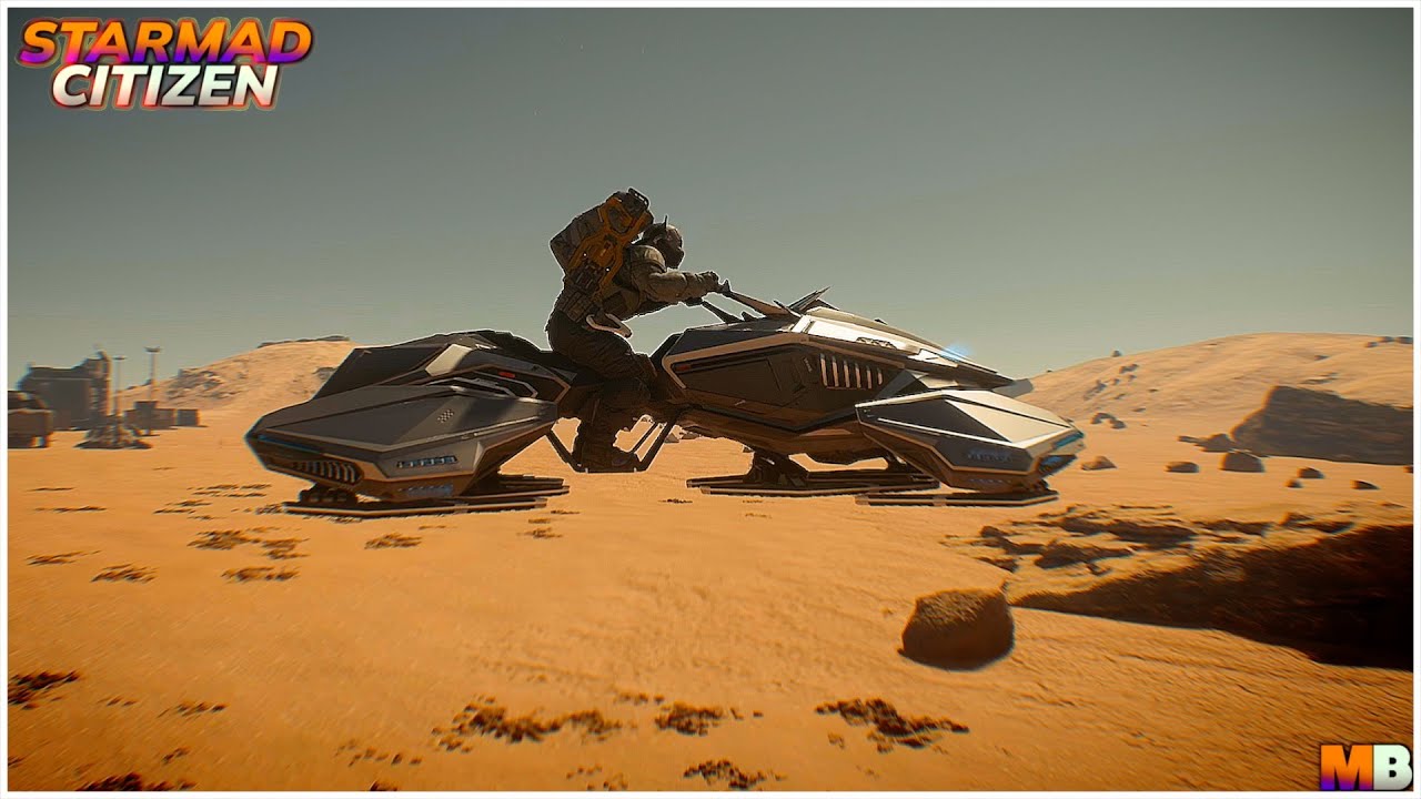 Getting About On A HOVERQUAD | Vehicle Choices | Starmad Citizen
