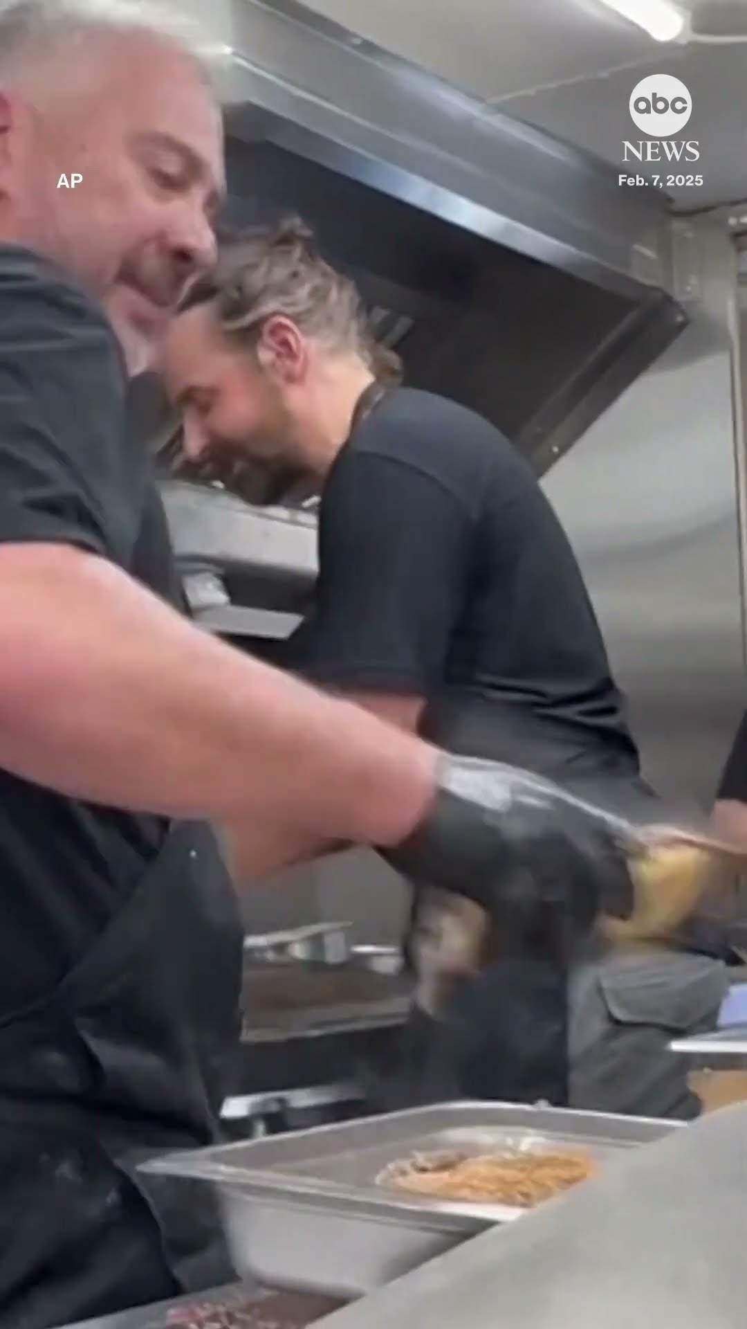 Bradley Cooper serves cheesesteaks in New Orleans ahead of Super Bowl