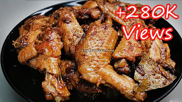 HOW TO MAKE SUPER YUMMY SPRITE CHICKEN WINGS ADOBO | SUPER EASY | MUST TRY!!!