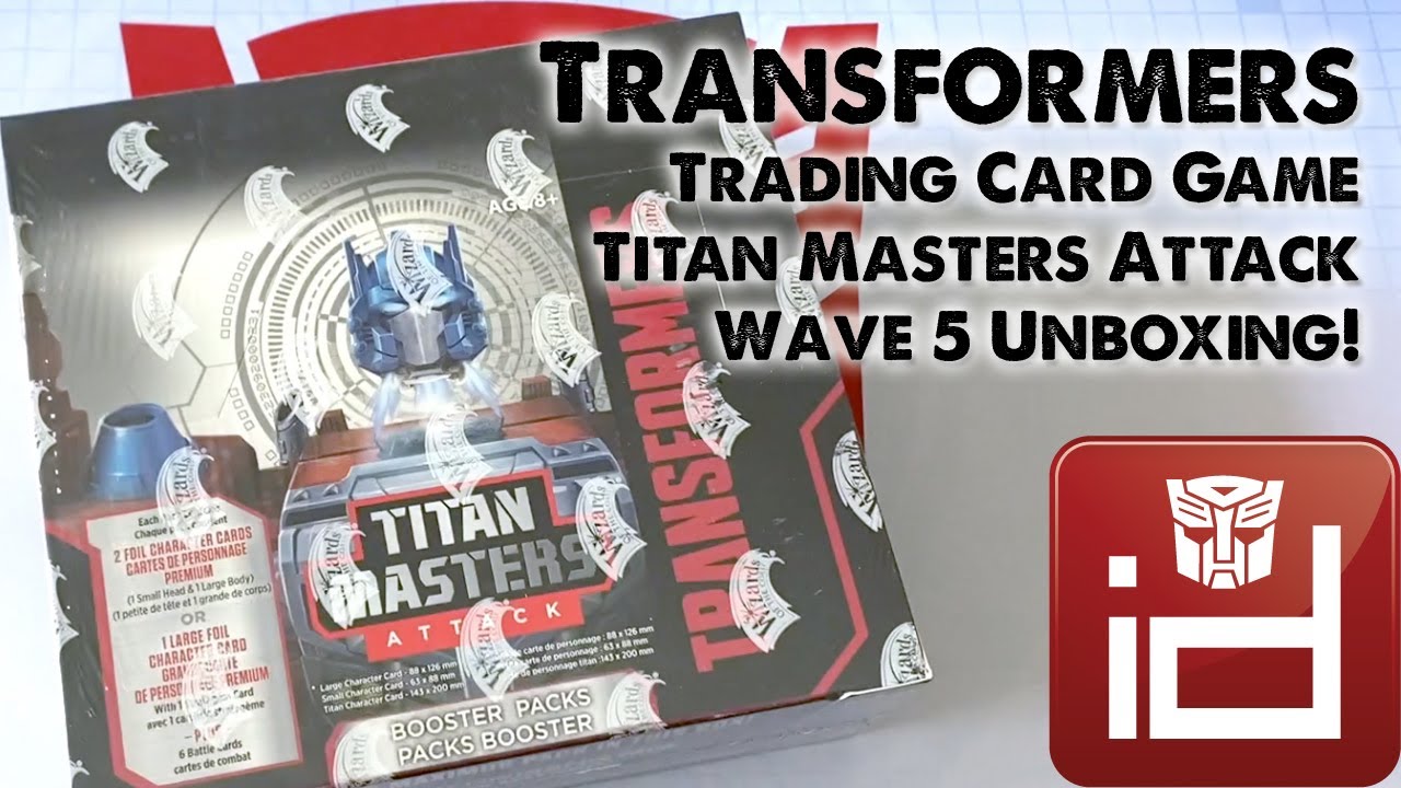 Transformers Trading Card Game - Titan Masters Attack - Wave 5 Unboxing -  Box #1!