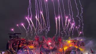 EDC Orlando 2022 Kinetic Field Opening Ceremony Drones + Fireworks