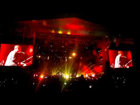 Coldplay - Clocks / Fix You Open'er Festival 2011