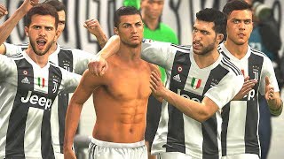 PES 2019 Cristiano Ronaldo Hat-trick ● Juventus Comeback Atletico Madrid ● UEFA Champions League
