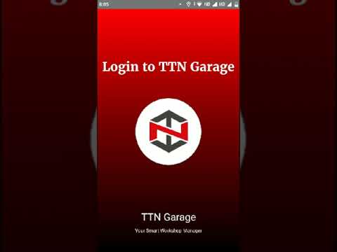 Login to TTN Garage