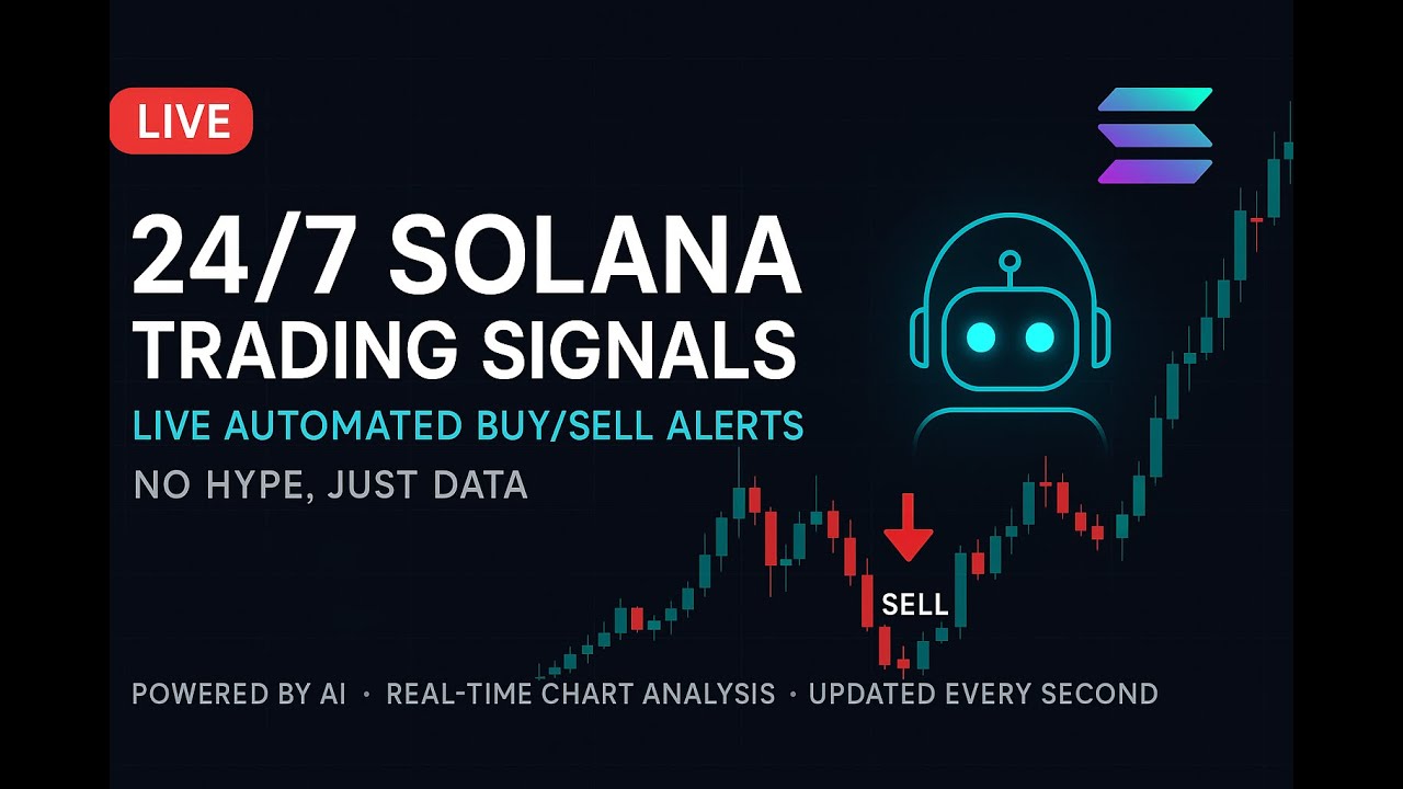 💰 Solana LIVE | AI Crypto Trading Signals | Real-Time Profitable Strategies 💰
