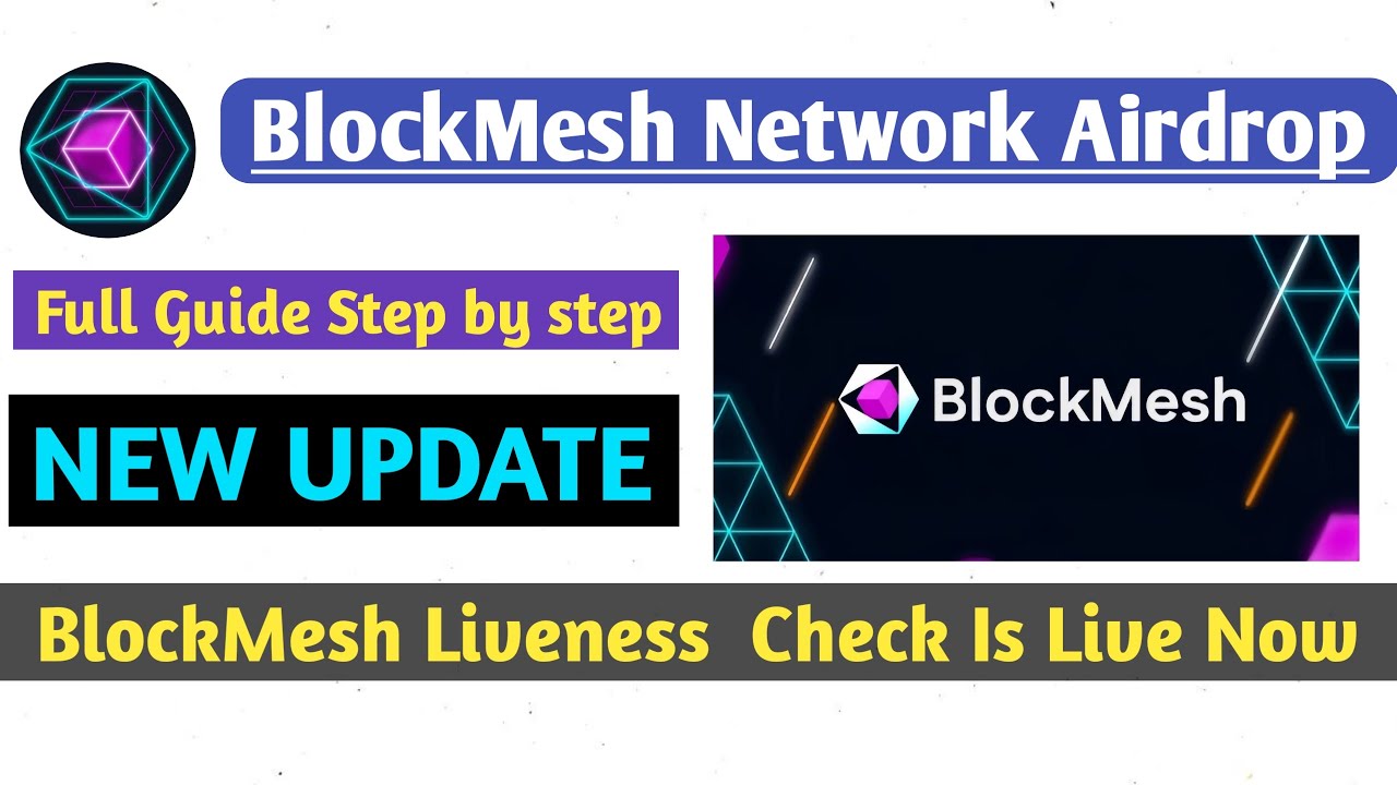BlockMesh Network Liveness Check | Blockmesh Airdrop New Update ! New ...