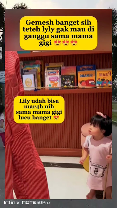 lily gak mau di gangguin mama gigi #nagita #raffiahmad #raffinagita #shorts