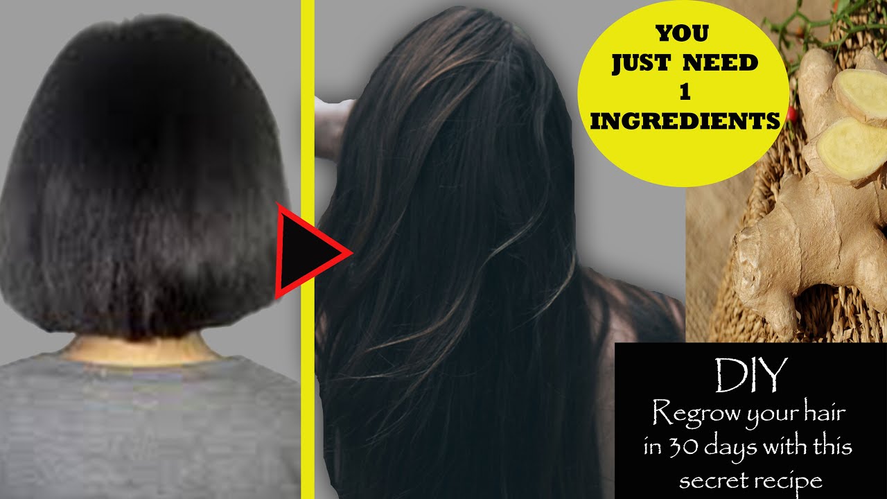 Secret hair growth recipeHair starts growing fastginger hair growth