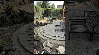 Backyard Transformation: From Mud Pit to Dream Garden Oasis! 🌿✨ #shorts #backyardmakeover