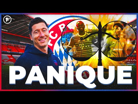 Les deux options INATTENDUES du Bayern pour REMPLACER Lewandowski | JT Foot Mercato