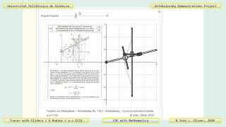 1132 – ARTOBOLEVSKY LINK-GEAR MECHANISM FOR TRACING THE CONCOMITANT CURVES OF .. – CDF - Mathematica screenshot 3