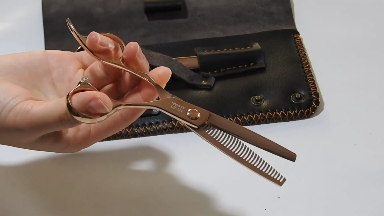 Ichiro Rose Gold Cutting & Thinning Scissors Set