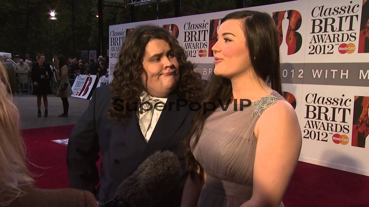 Charlotte and Jonathan at Classic BRIT Awards at Royal Al...