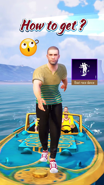 How to Get Boat Trending Emote 🥶 #pubg #mrxrawan