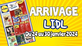 🛒 ARRIVAGE LIDL du 24 au 30 JANVIER 2024 💶
