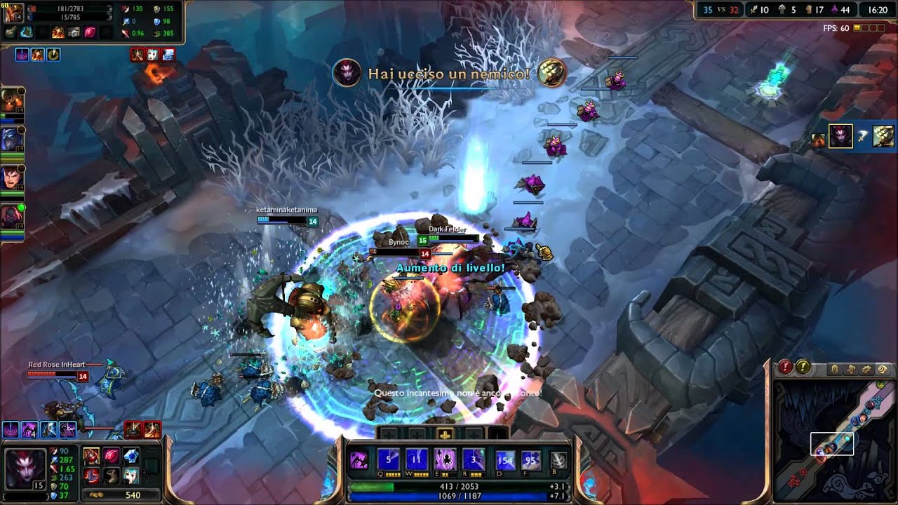 League Of Legends Dark Felder: ARAM Elise ap