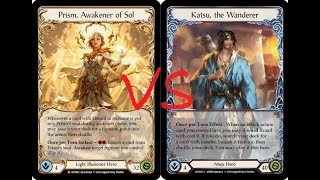 Flesh and Blood Classic Constructed: Prism, Awakener of Sol vs Katsu, the Wanderer